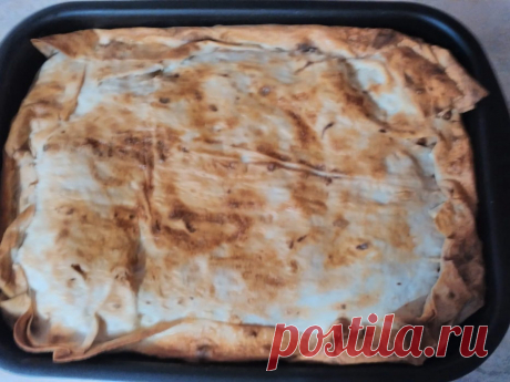 Рецепт «Сербской гибаницы» из обычного лаваша - вкусно. Очень! - Кулинарный блог