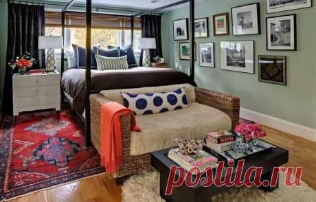 Модные интерьеры спальни