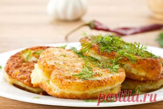 Картофельные котлеты Капучино