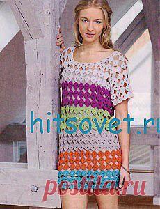 Вязание туники крючком | Хитсовет