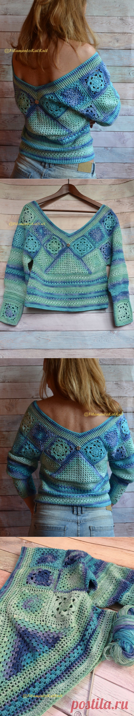 Crochet Summer Lace Top open cold shoulder with sleeve Boho | Etsy