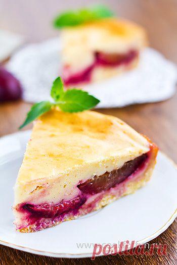 Страсбургский пирог со сливами / Простой рецепт хорошего настроения/ Страсбургский пирог со сливами - это один из немногих пирогов, который достаточно легко приготовить и испечь, а благодаря огромному количество видов слив: кислые, сладкие, различающиеся по текстуре, твердые, мягкие и т.д., пирог может получиться тем более интересным.