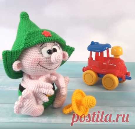 Как связать игрушку к 23 февраля крючком