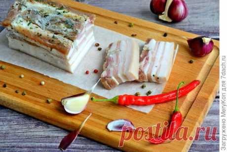Грудинка по-домашнему впрок - пошаговый рецепт приготовления с фото