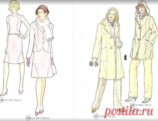 Мастера и умники: Выкройки одежды из Германии № 6