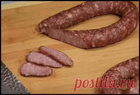 Домашняя краковская колбаса | Вкусные кулинарные рецепты с фото и видео Домашняя краковская колбаса | Самые вкусные кулинарные рецепты | Новые рецепты с фото и видео от Ефима Кулинарова