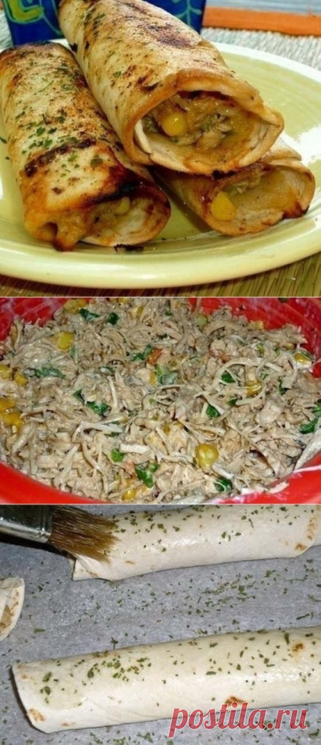 ХРУСТЯЩИЕ КУРИНЫЕ РОЛЛЫ - моя коронная закуска. Улетная получается ВСЕГДА.