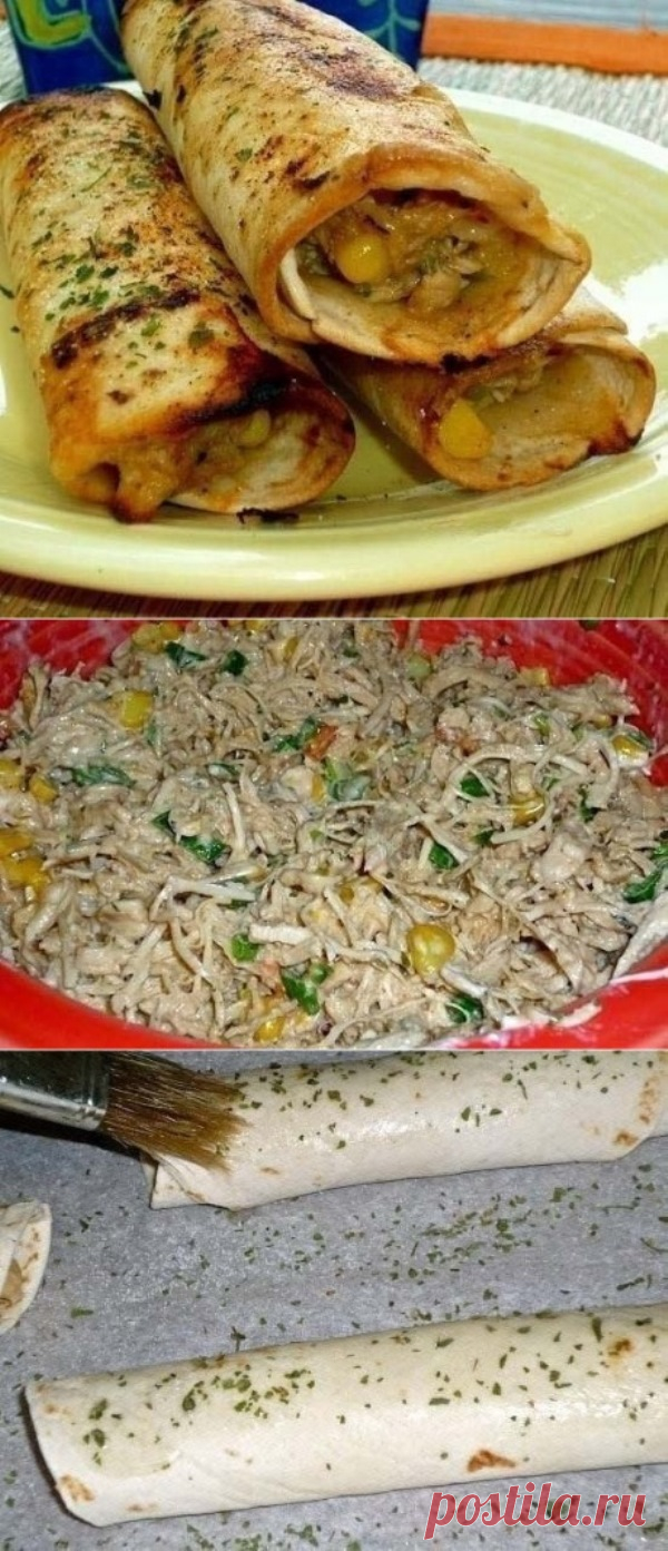 ХРУСТЯЩИЕ КУРИНЫЕ РОЛЛЫ - моя коронная закуска. Улетная получается ВСЕГДА.