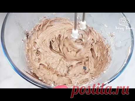 Шоколадный крем Шарлотт по ГОСТу из простых продуктов. ОЧЕНЬ вкусный крем для торта, быстро и просто