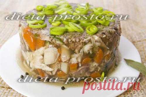 Зельц из курицы
