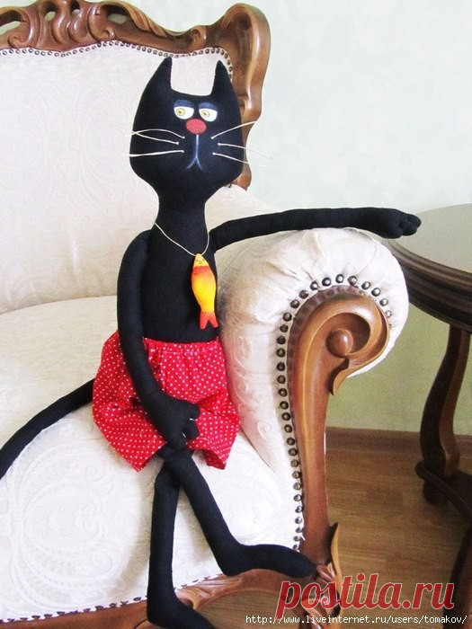 Выкройка кота