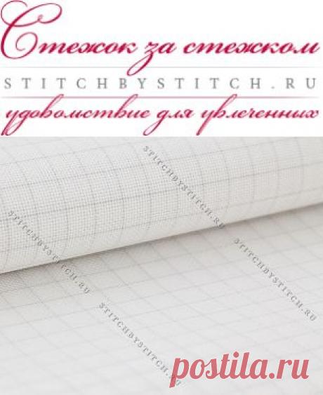 20 ct. Easy Count Aida extra fine 3472/1219 (белая со смываемой разметкой) White