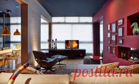 Свежий цвет интерьера: марсала — Наши дома