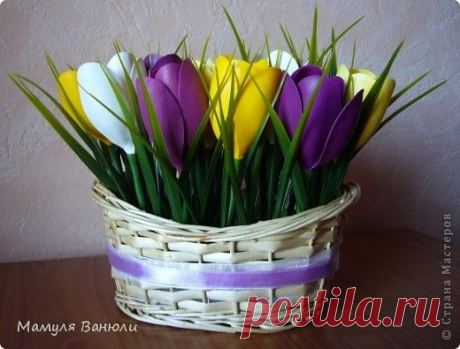Крокусы + бюджетный МК для новичков | Страна Мастеров