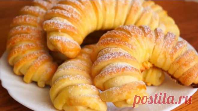 Неимоверно вкусные БУЛОЧКИ-РОГАЛИКИ! Что может быть вкуснее?
