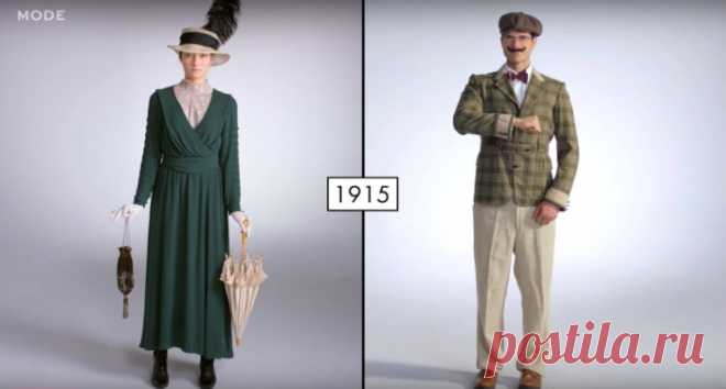 100 лет моды в фотографиях