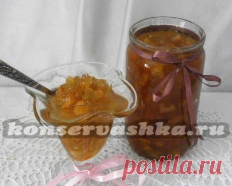 Варенье из кабачков с лимоном и апельсином, рецепт с фото