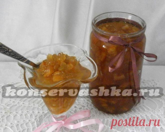 Варенье из кабачков с лимоном и апельсином, рецепт с фото