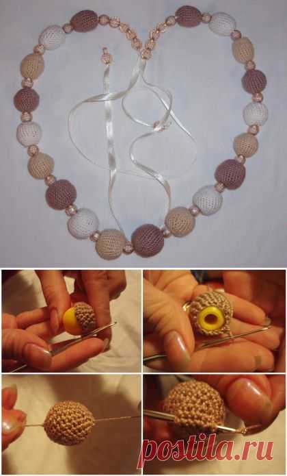 Вязаные бусы / Слингобусы