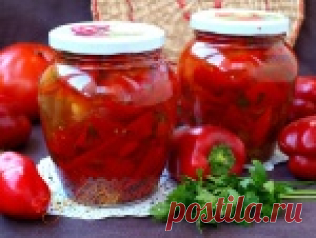 Вкусное лечо из болгарского перца с помидорами