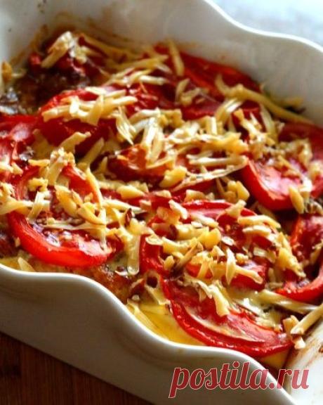 Запеканка из курицы с овощами