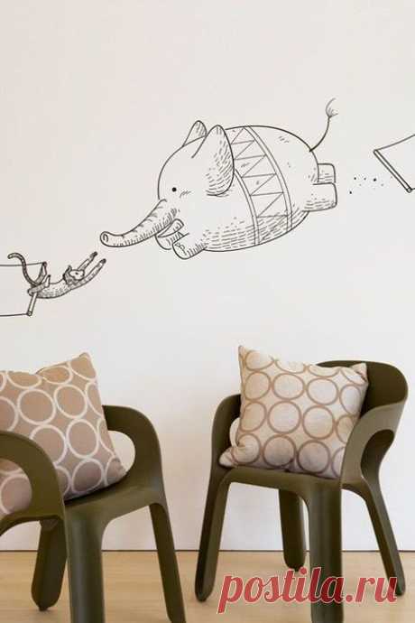 Необычная покраска стен: 20 неожиданных способов преобразить пространство