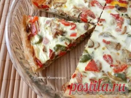 (10) Грибной пирог из слоёного теста - Наш уютный дом - 17 февраля - 43089347278 - Медиаплатформа МирТесен