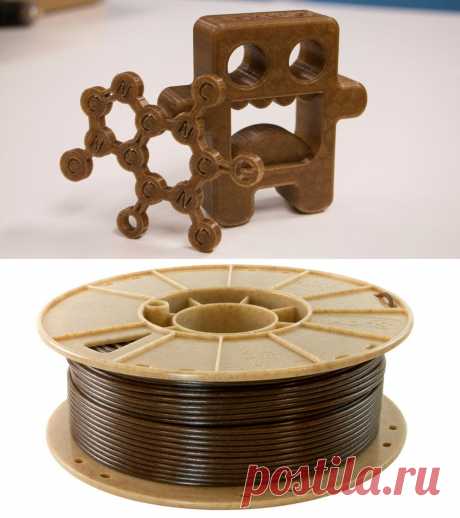 3D печать переработанной кофейной гущей - Экологический дайджест FacePla.net