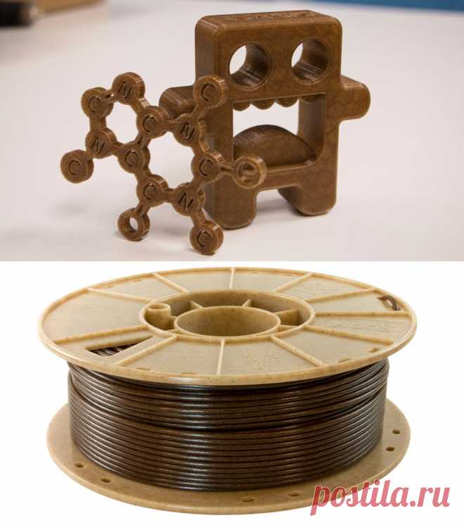 3D печать переработанной кофейной гущей - Экологический дайджест FacePla.net