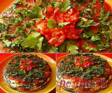 &quot;Торт&quot; из баклажан | ВКУСНО ПОЕДИМ!