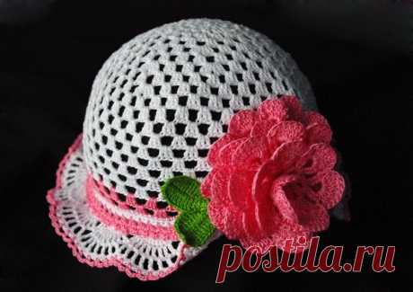 Шапки-шляпки и панамки: вяжем крючком. Caps, hats and panama: Knit crochet ~ DIY Tutorial Ideas!