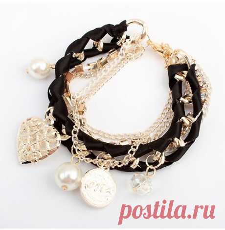 pendant wire Picture - More Detailed Picture about Free Shipping! 2014 Hottest New Arrival Fashion Korean Heart Pendant Ribbon Charming Bracelet Picture in Chain &amp; Link Bracelets from Christina jewelry | Aliexpress.com | Alibaba Group