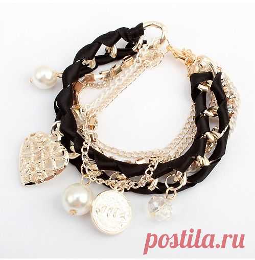 pendant wire Picture - More Detailed Picture about Free Shipping! 2014 Hottest New Arrival Fashion Korean Heart Pendant Ribbon Charming Bracelet Picture in Chain & Link Bracelets from Christina jewelry | Aliexpress.com | Alibaba Group