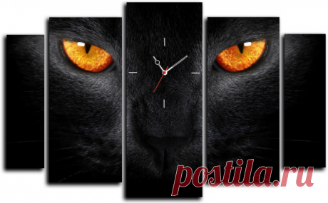 Картина с часами