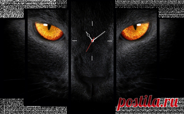 Картина с часами