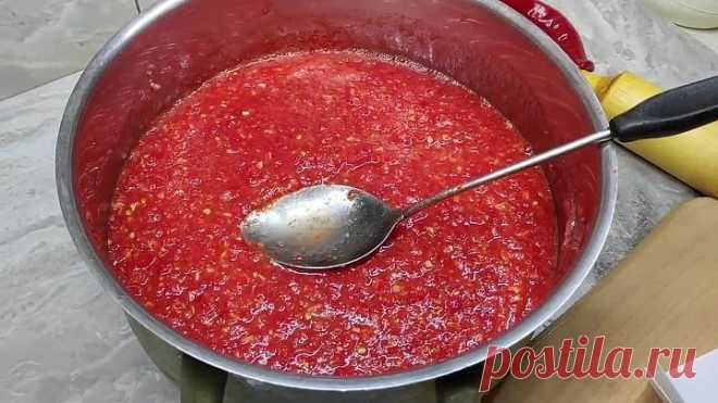 Живая аджика без варки! Супер рецепт на зиму!