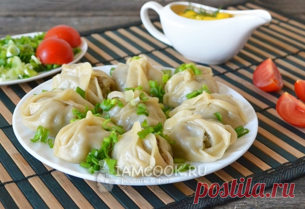 Манты с мясом и картошкой