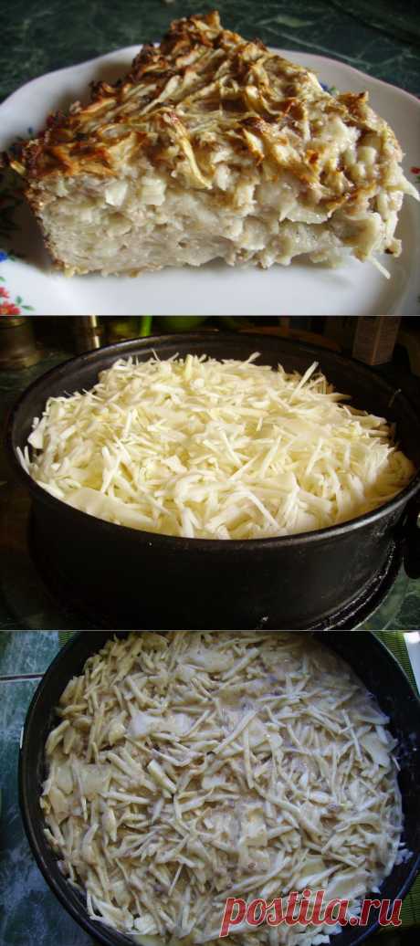 Шарлотка с капустой | Блог Лены Радовой