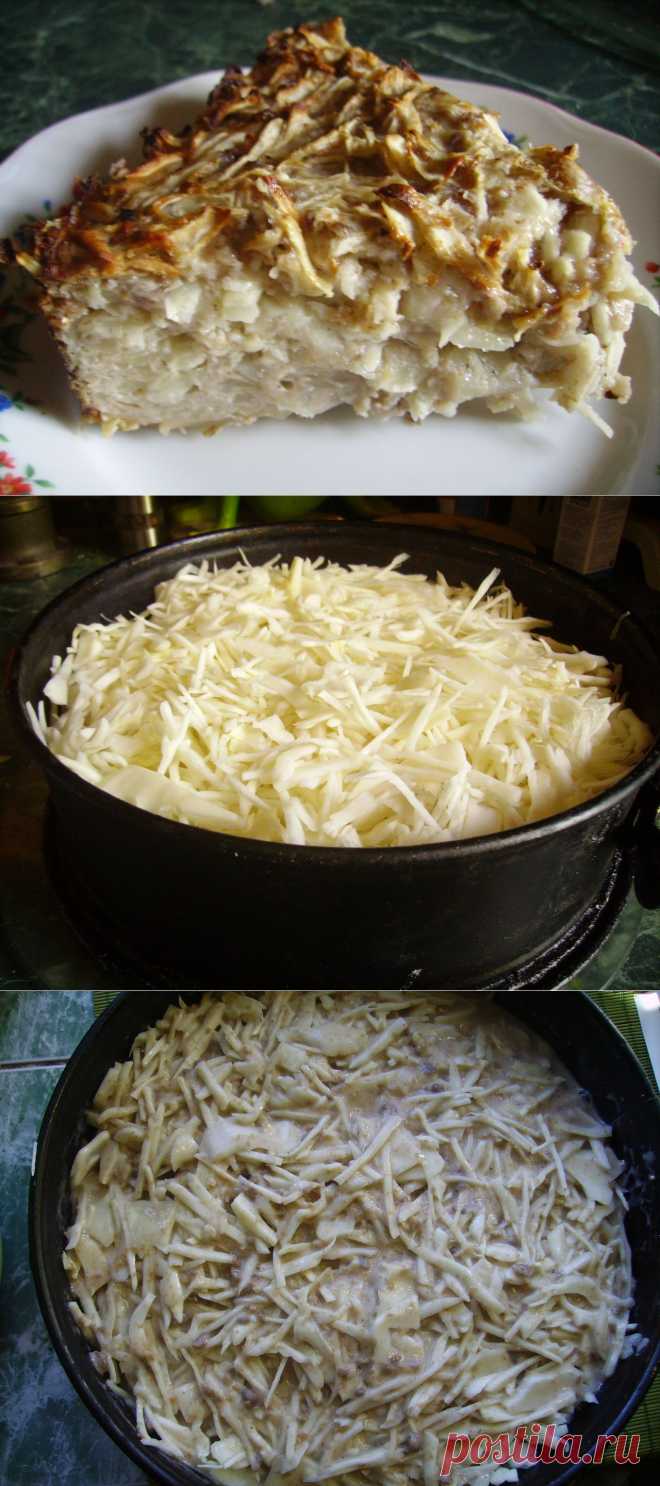 Шарлотка с капустой | Блог Лены Радовой