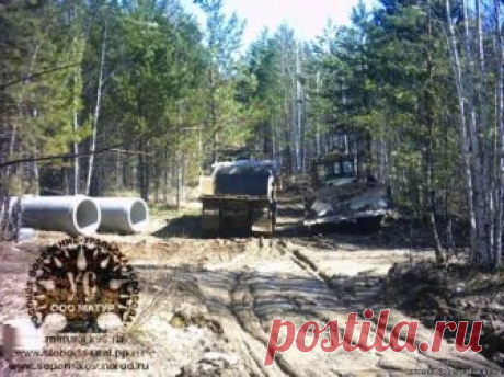 Строительство дороги в "Уральской слободе" | ФОТОГРАФИИ | Поселок Уральская слобода