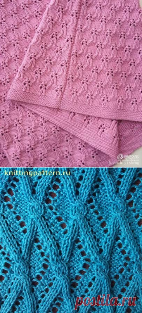 Очень интересные узоры на спицах — Сделай сам, идеи для творчества - DIY Ideas