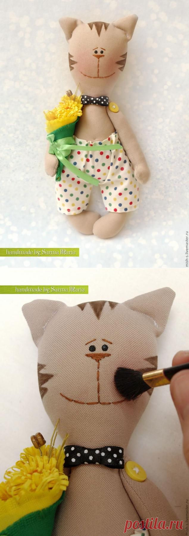 Мастер-класс по пошиву кота | HandMade