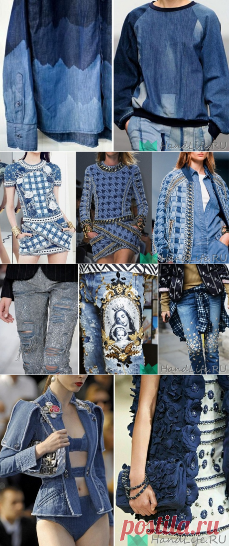 Джинсовые идеи - одежда / Деним или куда девать старые джинсы?