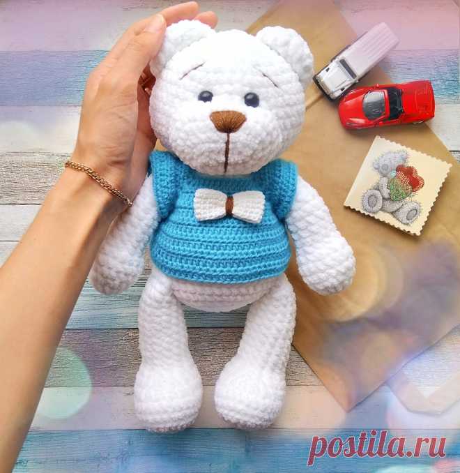 PDF Мишутка крючком. FREE crochet pattern; Аmigurumi doll patterns. Амигуруми схемы и описания на русском. Вязаные игрушки и поделки своими руками #amimore - плюшевый медведь, медвежонок, мишка, teddy bear, oso, suportar, ours, bär, ayı, niedźwiedź, medvěd, bära. Amigurumi doll pattern free; amigurumi patterns; amigurumi crochet; amigurumi crochet patterns; amigurumi patterns free; amigurumi today.