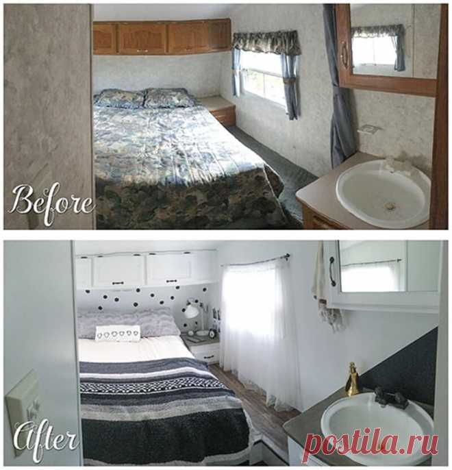 Decoração do Quarto de Casal antes e depois