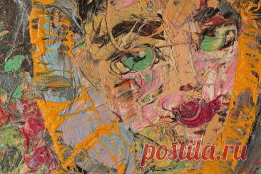 Картина Покровительство музы современная живопись маслом абстракция Екатерина Лебедева художник в 2025 г | Картины, Современная живопись, Живопись