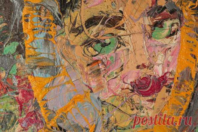 Картина Покровительство музы современная живопись маслом абстракция Екатерина Лебедева художник в 2025 г | Картины, Современная живопись, Живопись