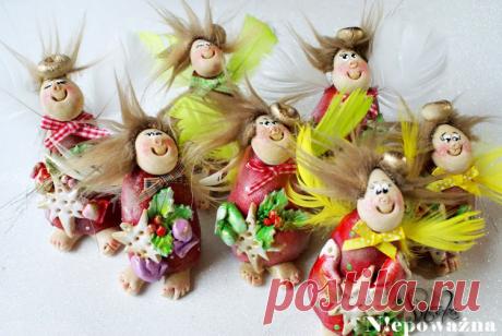 Stojące świąteczne aniołki ~ ***Sztuka n!epoważna***