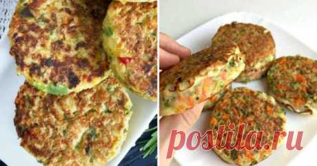 Вкуснейшие котлеты из овощей — прекрасная альтернатива мясным! Не остается ни единой штучки.