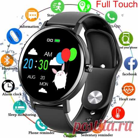 629.72грн. 29% СКИДКА|Смарт часы Full Touch для мужчин, спортивные Смарт часы для женщин, Ip67 водонепроницаемый шагомер, фитнес трекер, часы с пульсометром и кровяным давлением, 2020|Смарт-часы|   | АлиЭкспресс Покупай умнее, живи веселее! Aliexpress.com